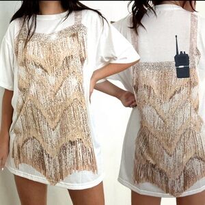 NWT! Taylor Swift Era’s Tour Fearless Bodysuit T Shirt